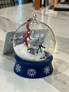 Marvel Avengers Holiday Snow Globe Ornament